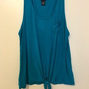 Knotted tank top